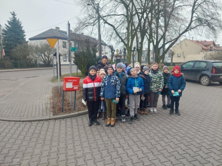 Wycieczka do Urzędu Pocztowego w Skrwilnie