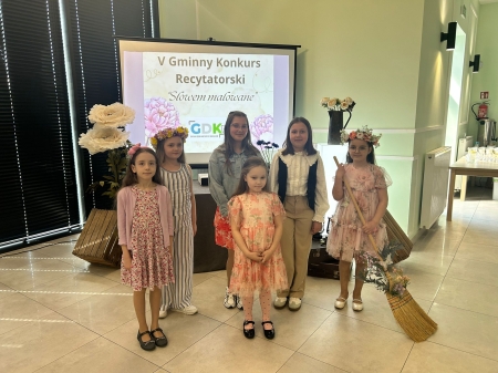 V Gminny Konkurs Recytatorski 