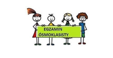 POWODZENIA NA EGZAMINIE ÓSMOKLASISTY