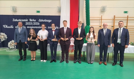 Uroczyste zakończenie roku szkolnego klas ósmych