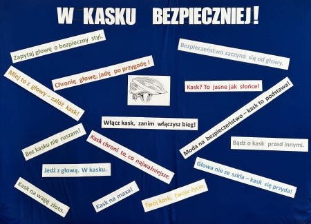 Kaski rowerowe dla uczniów