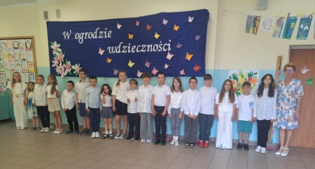 Spotkanie w klasie trzeciej „Nasze wspomnienia”.