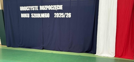 UROCZYSTE ROZPOCZĘCIE ROKU SZKOLNEGO 2025/2026